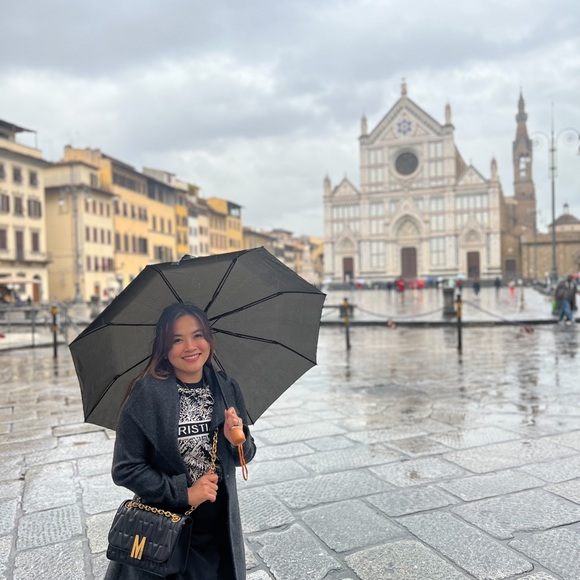 MOSCHINO MONOGRAM QUILTED CROSSBODY BAG - Picture 3 of 3